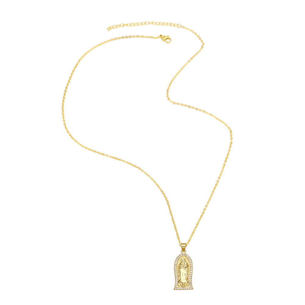 Wholesale Virgin Mary Copper Necklaces